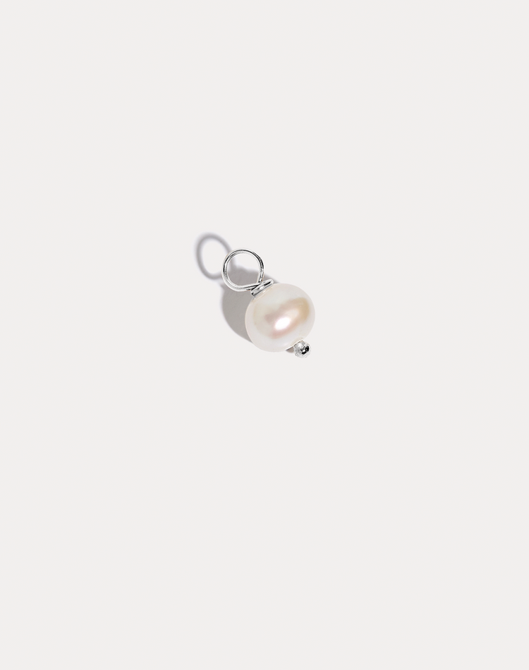 Grace Earring Charm in Silver
